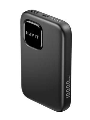 PowerBank HAVIT Multi-ports : Équipés de plusieurs sorties USB (souvent 2 ports USB-A et 1 port USB-C) pour charger deux à trois téléphones en même temps.