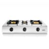 21356206-1505-3756-1 (1) Cuisinière à gaz en acier inoxydable HAEGER Triple Safine - Avec 3 brûleurs
