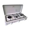 Cuisiniere-a-gaz-portable-pour-le-camping-3-bruleurs-blanc-MPM-KN-03-1K-Blanc Cuisinière à gaz portable pour le camping, 3 brûleurs