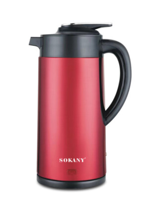 BOUILLOIRE THERMOS EN ACIER Corps en acier inoxydable : Généralement fabriquée en acier 304 de qualité alimentaire, elle offre une grande résistance aux chocs et à la corrosion tout en étant sans danger pour la santé.