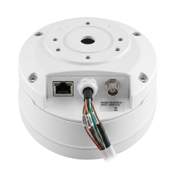 CAMERA DROME FILAIRE  PRO  Le carton contient la caméra elle‑même, son support de fixation, la documentation et parfois les accessoires de câblage selon le modèle. un système de vidéosurveillance haute performance, conçu pour une protection robuste et discrète des entreprises ou résidences exigeantes