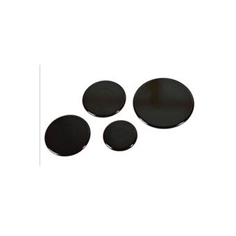 Chapeaux et couronnes de brûleurs Auxiliaire (Petit) : Diamètre d'environ 45 à 50 mm pour mijoter. Semi-rapide (Moyen) : Diamètre d'environ 65 à 75 mm pour les cuissons courantes. Rapide (Grand) : Diamètre d'environ 90 à 100 mm pour chauffer de grands volumes.