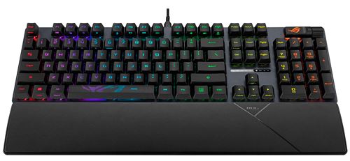 Clavier gaming filaire Azerty  Corsair K55 RGB Pro Rétroéclairage RGB 5 zones : personnalisable via le logiciel Corsair iCUE. Touches macro dédiées : 6 touches programmables, compatibles avec Elgato Stream Deck pour le streaming.