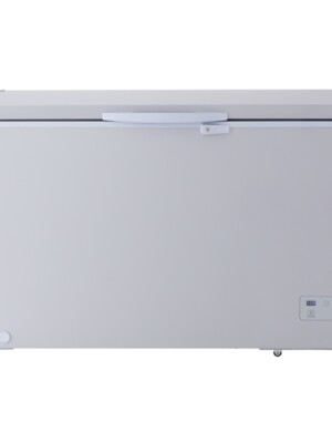 Congélateur coffre LG grande taille 345L Technologie Direct Cooling : Un système de refroidissement efficace qui maintient une température homogène pour une conservation optimale.