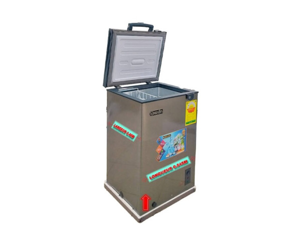 Congélateur Néon CF522 Capacité : Une contenance brute de 525 Litres (environ 508 Litres utiles) offrant une solution de stockage massive.