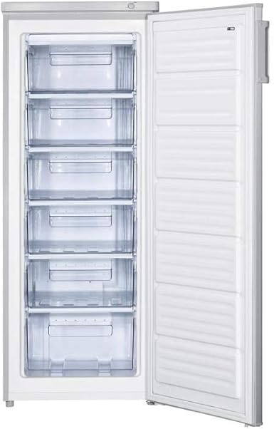 CONGELATEUR ROCH 6TIROIR VERTICAL Équipé de 6 compartiments amovibles (tiroirs d'environ 18 cm de hauteur) pour séparer les viandes, poissons et légumes.