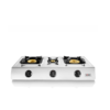 Cuisinière à gaz en acier inoxydable HAEGER Triple Safine - Avec 3 brûleurs