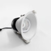 DYNA GIMBLE 15W WHITE LED DOWNIGHT | MODERN Alimentation déportée : Livré avec son transformateur (Driver LED spécial) électronique externe assurant une protection efficace contre les micro-coupures et les variations de tension électrique