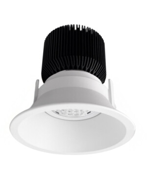 DYNA GIMBLE 15W WHITE LED DOWNIGHT | MODERN Alimentation déportée : Livré avec son transformateur (Driver LED spécial) électronique externe assurant une protection efficace contre les micro-coupures et les variations de tension électrique