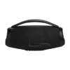 Enceinte JBL BOOMBOX 3 En mode secteur (branchée) : 1x 80W (subwoofer) + 2x 40W (médiums) + 2x 10W (tweeters) = Total 180W RMS. En mode batterie : La puissance est légèrement réduite pour préserver l'autonomie (environ 136W RMS).
