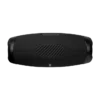 Enceinte JBL BOOMBOX 3 En mode secteur (branchée) : 1x 80W (subwoofer) + 2x 40W (médiums) + 2x 10W (tweeters) = Total 180W RMS. En mode batterie : La puissance est légèrement réduite pour préserver l'autonomie (environ 136W RMS).