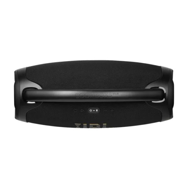 Enceinte JBL BOOMBOX 3 En mode secteur (branchée) : 1x 80W (subwoofer) + 2x 40W (médiums) + 2x 10W (tweeters) = Total 180W RMS. En mode batterie : La puissance est légèrement réduite pour préserver l'autonomie (environ 136W RMS).