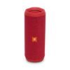 Enceinte JBL FLIP 4 Puissance : 2 x 8W (16W RMS). Radiateurs de basses : Deux radiateurs passifs externes sur les côtés qui vibrent avec les basses, une signature visuelle de JBL.