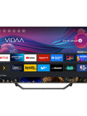 Hisense QLED 65A7GQ 65 4K Ultra HD Résolution et Qualité : Définition 4K Ultra HD (3840 x 2160 pixels) avec traitement d'image adaptatif et mise à l'échelle automatique des flux de basse résolution (4K Upscaling).