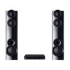 HOME CINEMA LG XBOOM Puissance : Jusqu'à 2000W (selon le modèle). Audio : Double woofer pour des basses profondes (Super Bass Boost).