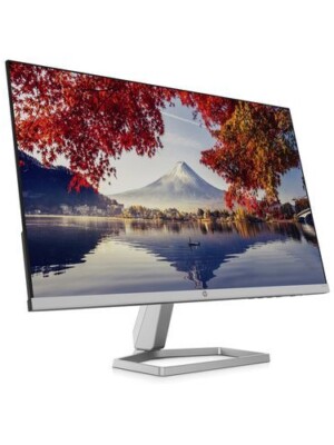 HP ECRAN PC LCD ARGENTE Châssis Finition en aluminium argenté ou plastique haute densité argenté brossé. Bords fins (Micro-edge) : Écran presque sans bordures sur trois côtés, idéal pour les configurations à plusieurs écrans.
