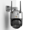 CAMERA DE SURVEILLANCE  EXTERIEURE DUAL LENS (DOUBLE OBJECTIF) PTZ WI-FI/4G