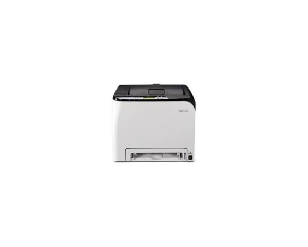 Imprimante laser couleur A4 Ricoh 16 PPM 250 feuilles SP C240DN Vitesse d’impression : 16 pages/minute en noir et en couleur. Résolution : 2400 × 600 dpi. Capacité papier : Bac principal 250 feuilles + bac manuel 1 feuille.