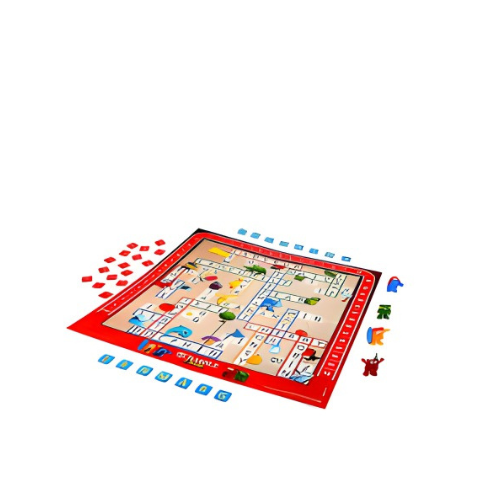jeux de scrabble Hasbro Plateau tournant : Le plateau repose sur des roues pour pivoter facilement vers chaque joueur à son tour.