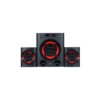 LG 40W XBOOM Home Theatre System Puissance totale : 40 Watts RMS (un caisson de basses de 20W + deux enceintes satellites de 10W chacune). Bass Blast+ : Cette technologie renforce la profondeur des basses tout en conservant la clarté des voix.