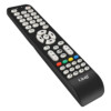 Linq Télécommande universelle pour TV Portée du signal Infrarouge : De 8 à 10 mètres de distance directe. Alimentation : Requiert 2 piles AAA (généralement non incluses).