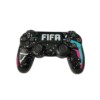 Manette personnalise PS4 Coques personnalisées : Remplacement de la face avant et arrière par des plastiques aux finitions variées : mates, brillantes, chromées, ou arborant des motifs (manga, camouflage, éclats de peinture).