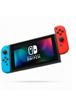 Nintendo Switch Bleu et Rouge Écran OLED 7 pouces : couleurs intenses et contrastes élevés pour une meilleure immersion. Joy-Con Bleu et Rouge : manettes détachables qui peuvent être utilisées ensemble ou séparément.