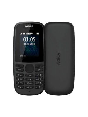 Nokia 105 Noir Écran  Petit écran couleur compact de 1,77 à 1,8 pouce (résolution QQVGA), lisible et simple. Autonomie record : Batterie amovible de 1000 mAh