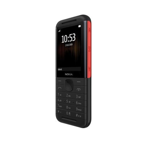Nokia 5310 Double SIM Noir Autonomie Batterie amovible de 1200 mAh à 1450 mAh offrant jusqu'à 20 heures de communication et plus de 22 jours d'autonomie en veille.