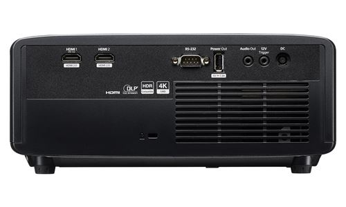 Optoma Vidéo Projecteur mono DLP Technologie DLP : meilleure netteté et contraste que le LCD. Résolutions disponibles : WXGA (1280×800), Full HD (1920×1080), 4K UHD (3840×2160). Luminosité : de 3 500 à 8 800 lumens selon modèle. Durée de vie lampe/laser : jusqu’à 30 000 heures pour les modèles laser.