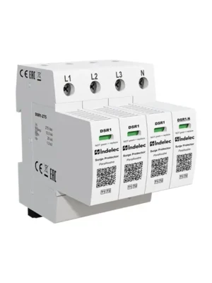 Parafoudre Type 1 + 2 DSR1 275 C2 Parfaitement calibré pour les réseaux électriques d'Afrique de l'Ouest (standards 220V–230V) afin de tolérer de légères fluctuations sans déclenchement intempestif.