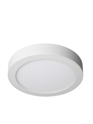 PLAFONNIER LED CIRCULAIRE 25W Encastrable (Slim Downlight) : S'intègre directement à fleur dans un faux-plafond (staff, placo/BA13).