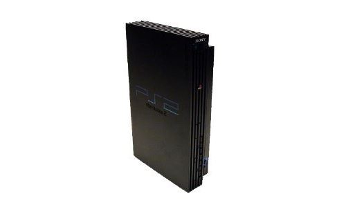 PS2 SIMPLE(reconditionné) Processeur (CPU) : Emotion Engine, 294 MHz Mémoire vive : 32GB  RDRAM GPU : Graphics Synthesizer, 147 MHz, 4 Mo VRAM