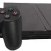 PS2 SLIM(Reconditionné) Sorties vidéo : composite, S-Vidéo, RGB, YPbPr, VGA (selon câble). Accessoires populaires : EyeToy (caméra), adaptateur réseau, disque dur externe.
