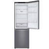 Réfrigérateur LG 374 litre Compartiment Réfrigérateur (Haut) : 234 Litres à hauteur d'yeux pour un accès facile au quotidien sans se baisser. Compartiment Congélateur (Bas) : 107 Litres utiles découpés en grands tiroirs transparents pour optimiser le rangement des pièces volumineuses. 