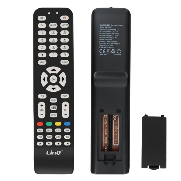 rem-linq-5724-8 Linq Télécommande universelle pour TV