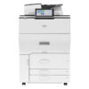 Ricoh MPC 3504EXASP ésolution de 1200 × 1200 dpi, son écran tactile intelligent de 10,1 pouces et sa capacité de 4 700 feuilles en entrée, le Ricoh MPC 3504EXASP répond aux exigences des environnements professionnels les plus demandants, en couleur comme en noir et blanc, aux formats A3 et A4.