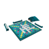 Scrabble  Mattel Côté Face (Classique) : Les règles traditionnelles où l'on gagne en optimisant ses points grâce aux cases « Mot Compte Triple » ou « Lettre Compte Double ».