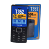 Téléphone Classique TECNO T352 Divertissement et Audio : Radio FM sans fil utilisable directement sur le haut-parleur externe sans brancher d'écouteurs, et lecteur de musique MP3.