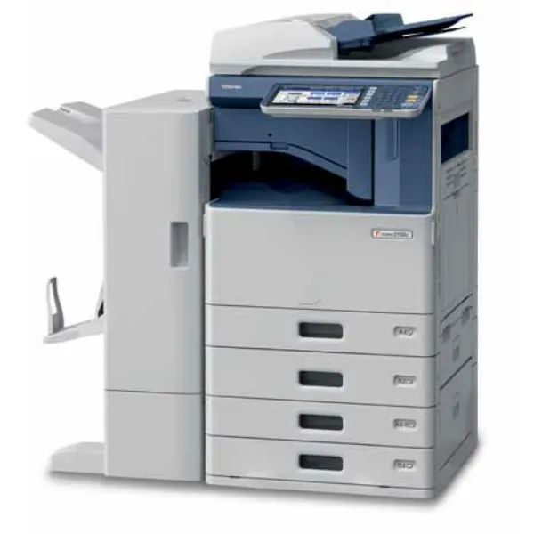 toshiba e-studio 2050c Vitesse d’impression  20 ppm en A4, 10 ppm en A3. Résolution : 600 × 600 dpi (jusqu’à 1200 dpi en impression). Capacité papier : Jusqu’à 2 900 feuilles (250 en cassette standard + 100 bypass).