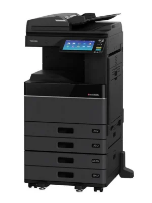 TOSHIBA E -STUDIO 3525AC Type  Multifonction couleur A3 (copie, impression, numérisation, fax en option) Vitesse d’impression : 35 ppm en couleur et N&B Résolution : jusqu’à 1200 × 1200 dpi (équivalent 3600 × 1200 dpi avec pilote PostScript)