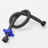 TUYAUX DE RACCORDEMENT FLEXIBLE Pour Sanitaire (Robinetterie) : Petits flexibles (souvent M10 ou 3/8") pour relier les mitigeurs de lavabo ou d'évier. Pour WC : Flexibles courts servant à alimenter le réservoir de la chasse d'eau.