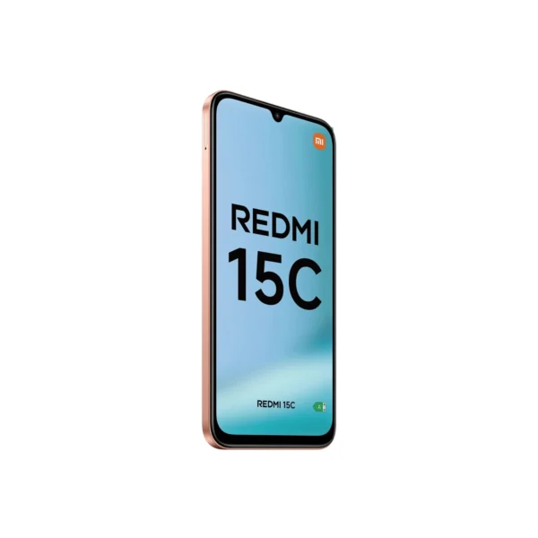 Xiaomi Redmi 15C RAM 4GB / Stockage 128GB / OS Android 15 avec HyperOS. Capacité  6 000 mAh. Recharge rapide 33 W via USB-C.