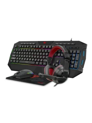 HAVIT Gaming Combo Éclairage RGB 16,8M couleurs : Effets lumineux personnalisables avec transitions fluides. Durabilité élevée : Clavier testé pour 50 millions de frappes, souris pour 5 millions de clics.