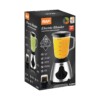 Mixeur RAF Capacité 1,5 litre. Lames en acier inoxydable : durables et efficaces pour hacher et mixer.