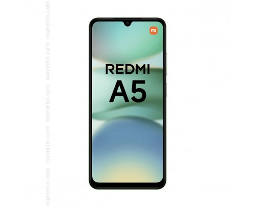 REDMI A5 Stockage 128Gb | RAM: 3Gb . Batterie 5200 mAh, recharge filaire 15–18 W via USB-C.