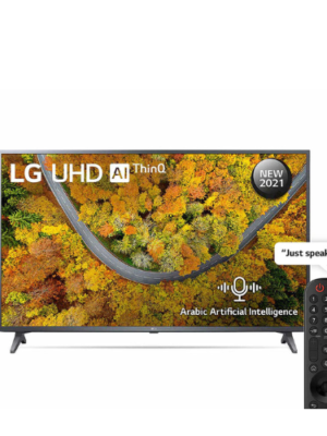TV LG 55 pouces Écran 55″ (139 cm), résolution 3840 × 2160 (4K UHD). Image : HDR10 Pro, Dolby Vision, contraste élevé, couleurs réalistes. Audio Dolby Atmos, AI Sound Pro, puissance 20–40 W selon modèle.