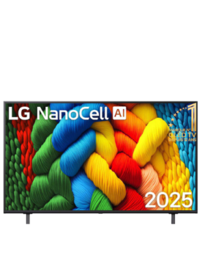 TV LG 50 pouces Image : HDR10 Pro, AI Super Upscaling pour améliorer les contenus non-4K. Audio : 20 W RMS, Dolby Digital, AI Sound Pro, Clear Voice Pro, HDMI eARC.