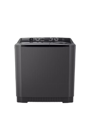Design sans titre (87) Machine à laver LG WM 961 – Twin Tub 9kg •Double cuve : lavage + essorage •3 programmes (Doux, Normal, Intensif) •Roller Jet : lavage puissant et efficace