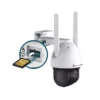a (1) caméra TP-Link VIGI C540‑4G Le contenu standard inclut la caméra elle‑même, un adaptateur secteur